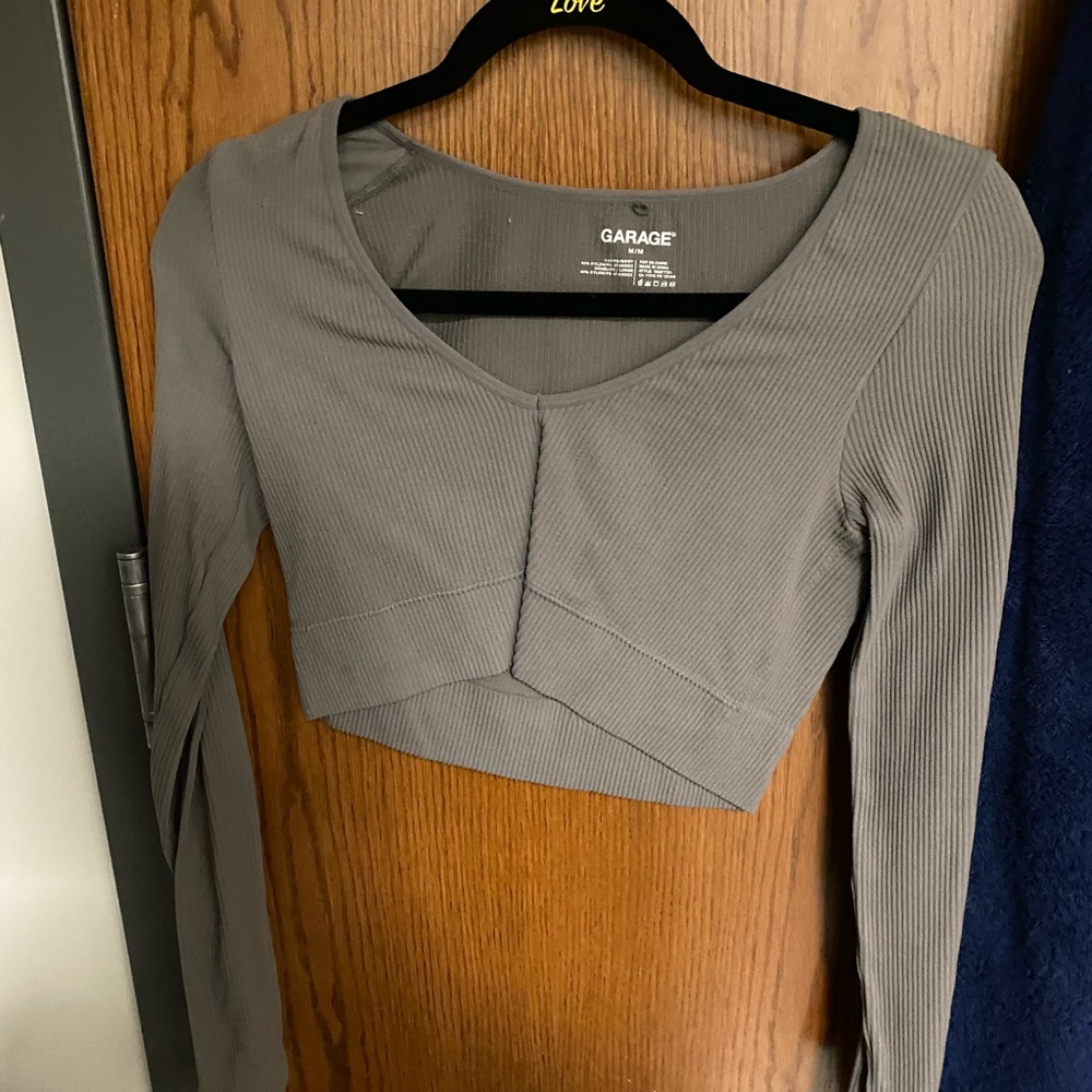 Grey garage top